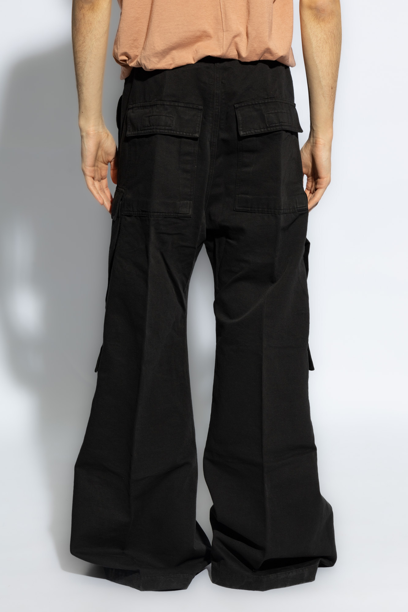 Black 'Double Cargo Jumbo' trousers Rick Owens DRKSHDW - Vitkac Canada